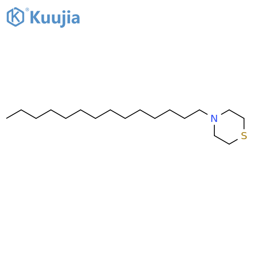 Thiomorpholine, 4-tetradecyl- structure
