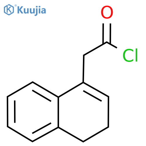 3,4-Dihydro-1-naphthaleneacetyl Chloride structure