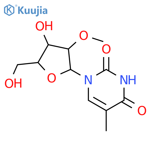 Uridine,5-methyl-2-O-methyl- (9CI) structure