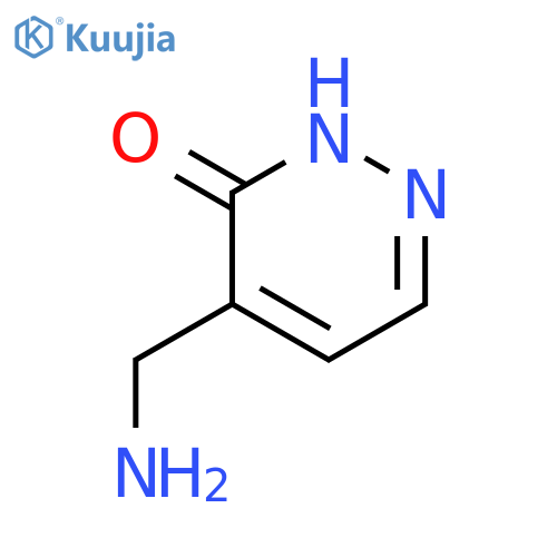 4-(aminomethyl)-2,3-dihydropyridazin-3-one structure