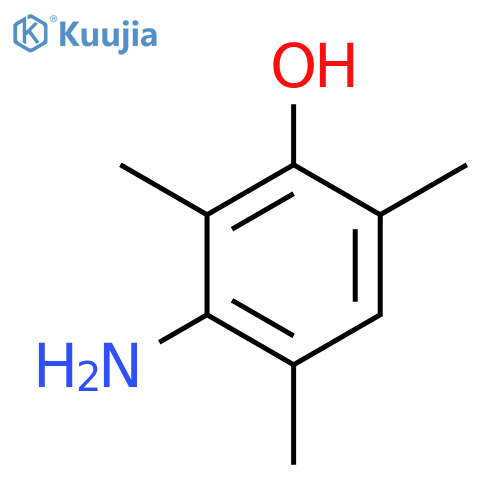 3-amino-2,4,6-trimethylphenol structure