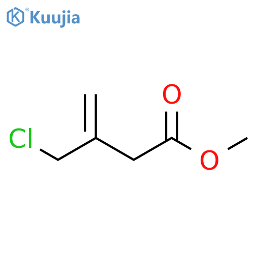3-Butenoic acid, 3-(chloromethyl)-, methyl ester structure