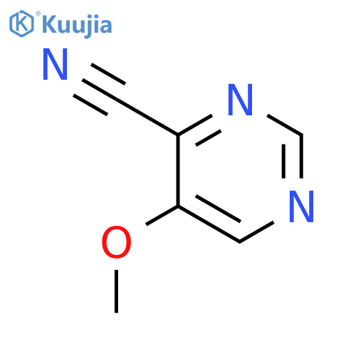 5-Methoxypyrimidine-4-carbonitrile structure