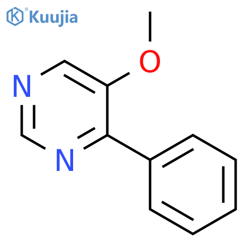 Pyrimidine, 5-methoxy-4-phenyl- structure