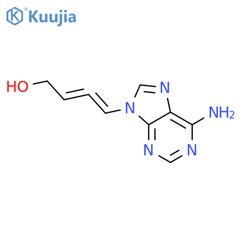 2,3-Butadien-1-ol,4-(6-amino-9H-purin-9-yl)- structure