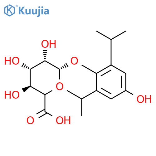 4-Hydroxy Propofol 1-O-β-D-Glucuronide structure