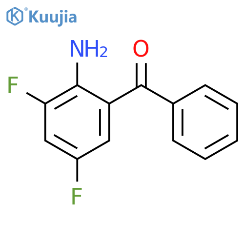 Methanone, (2-amino-3,5-difluorophenyl)phenyl- structure