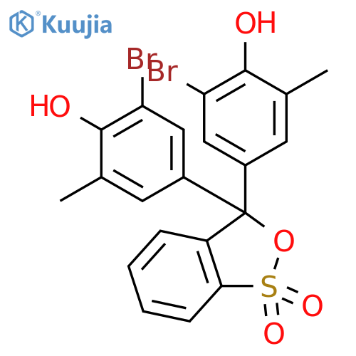 Bromocresol purple structure