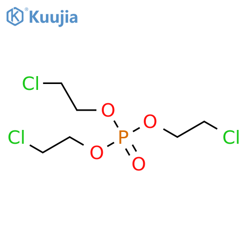 Tris(2-chloroethyl)phosphate structure