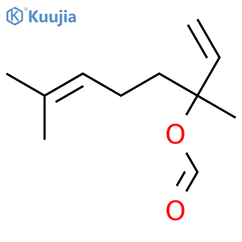 1,6-Octadien-3-ol,3,7-dimethyl-, 3-formate structure