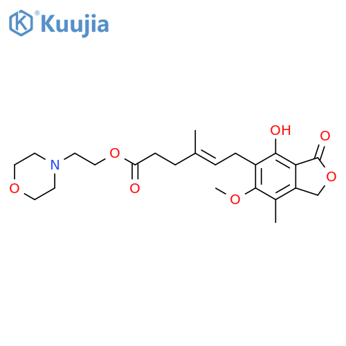 Mycophenolate mofetil structure