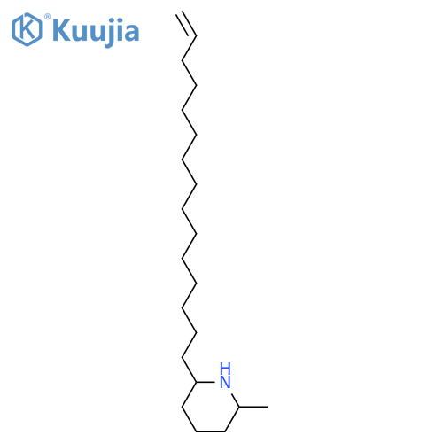 2-Methyl-6-pentadecylpiperidine; (2R,6R)-form, 14',15'-Didehydro structure