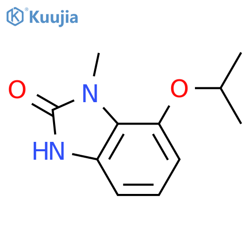 1,3-dihydro-1-methyl-7-(1-methylethoxy)-2H-Benzimidazol-2-one structure