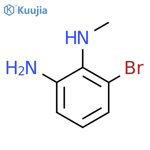 6-Bromo-N1-methylbenzene-1,2-diamine structure