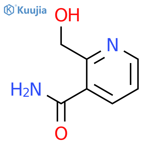 2-(Hydroxymethyl)pyridine-3-carboxamide structure
