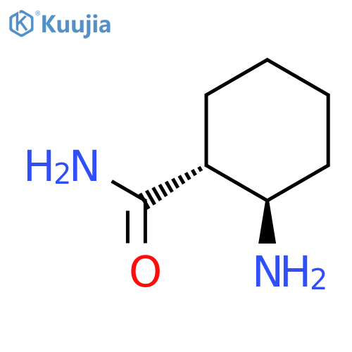 Cyclohexanecarboxamide, 2-amino-, trans-(±)- structure