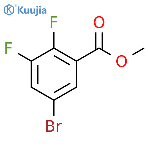 Methyl 5-bromo-2,3-difluorobenzoate structure