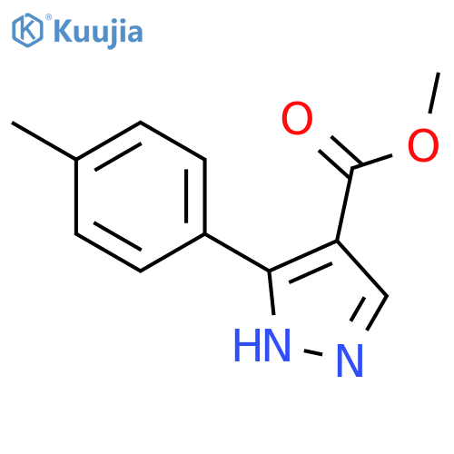 Methyl 5-p-Tolylpyrazole-4-carboxylate structure