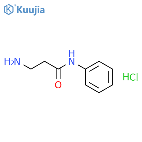 n~1~-Phenyl-β-alaninamide Hydrochloride structure