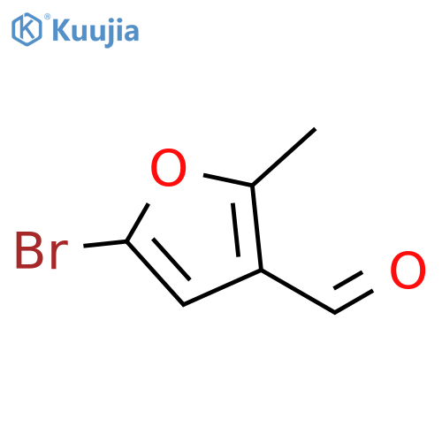 5-broMo-2-Methylfuran-3-carbaldehyde structure
