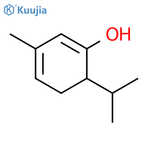 1,3-Cyclohexadien-1-ol,3-methyl-6-(1-methylethyl)- structure