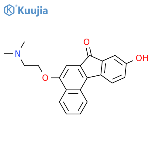 5-2-(Dimethylamino)ethoxy-9-hydroxy-benzocfluoren-7-one structure