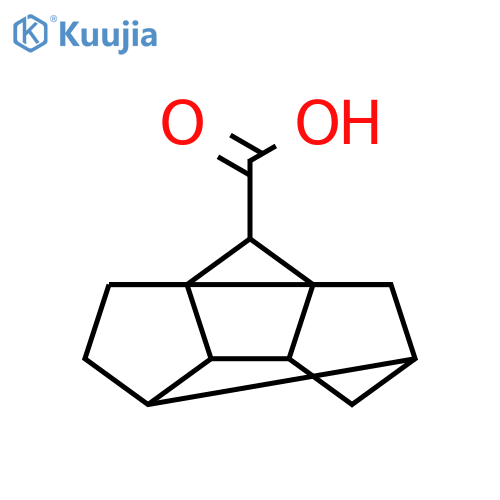 Decahydro-1,3,5-methenocyclopendacdpentalene-2-carboxylic Acid structure