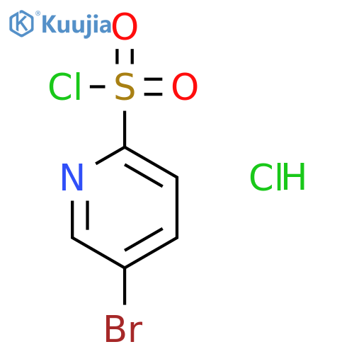 5-Bromopyridine-2-sulfonyl Chloride Hydrochloride structure