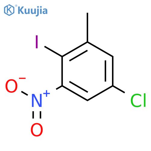 5-Chloro-2-iodo-1-methyl-3-nitrobenzene structure