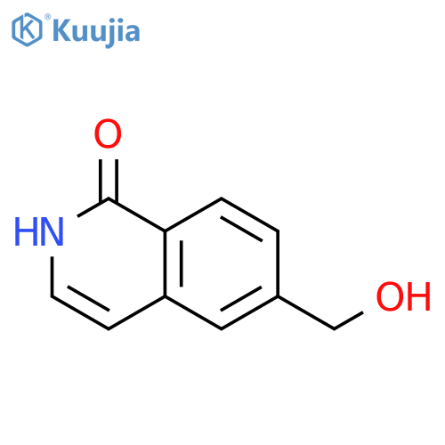 6-(Hydroxymethyl)isoquinolin-1(2h)-one structure