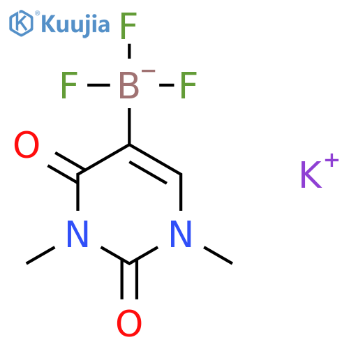 Potassium 1,3-Dimethyluracil-5-trifluoroborate structure