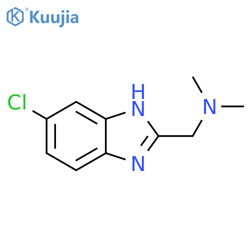 1H-Benzimidazole-2-methanamine, 5-chloro-N,N-dimethyl- structure