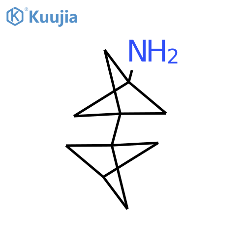 3-{Bicyclo[1.1.1]pentan-1-yl}bicyclo[1.1.1]pentan-1-amine structure