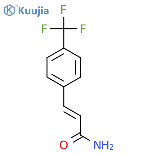 4-(Trifluoromethyl)cinnamamide structure