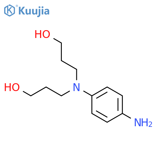 1-Propanol, 3,3'-[(4-aminophenyl)imino]bis- structure