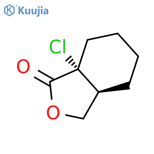 1(3H)-Isobenzofuranone, 7a-chlorohexahydro-, cis-(±)- structure