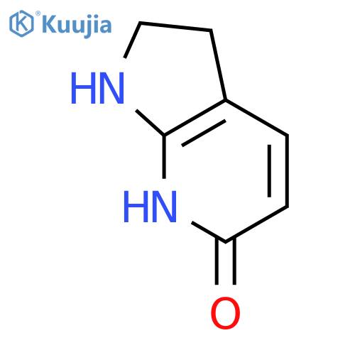 6H-Pyrrolo[2,3-b]pyridin-6-one,1,2,3,7-tetrahydro- structure