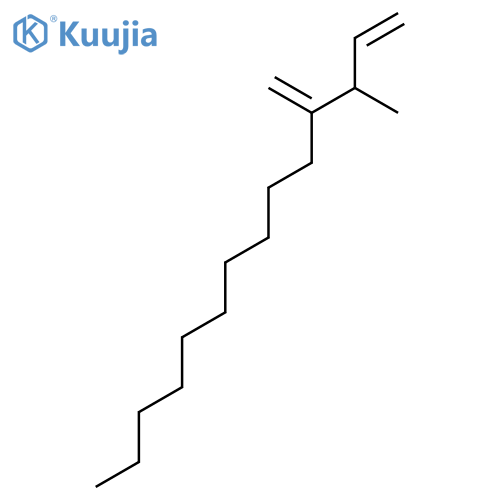 1-Tetradecene, 3-methyl-4-methylene- structure