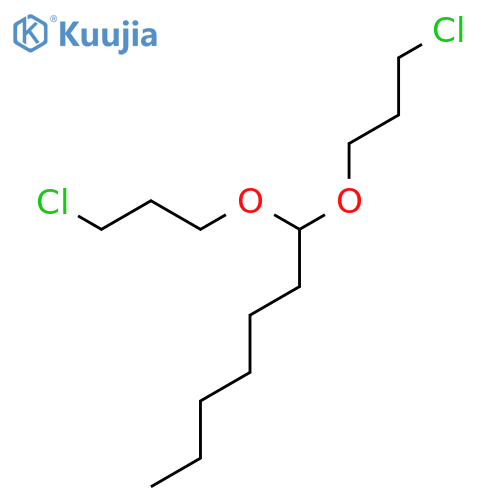 Heptane, 1,1-bis(3-chloropropoxy)- structure
