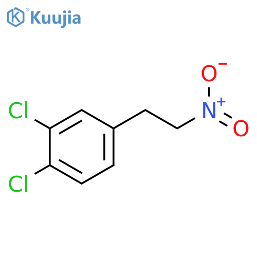 1,2-dichloro-4-(2-nitroethyl)benzene structure