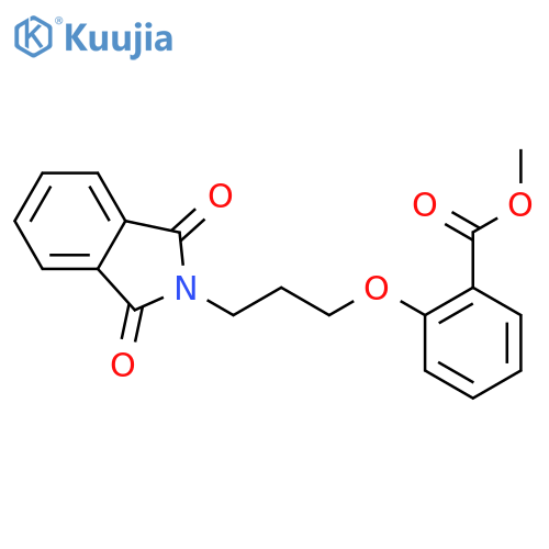 2-3-(1,3-Dioxo-1,3-dihydro-isoindol-2-yl)-propoxy-benzoic Acid Methyl Ester structure
