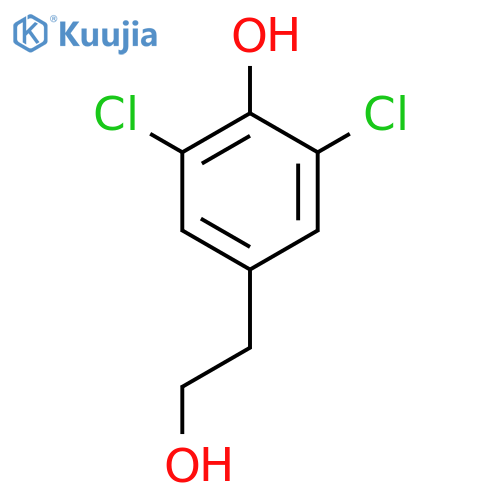 2-(3,5-Dichloro-4-hydroxyphenyl)ethanol structure