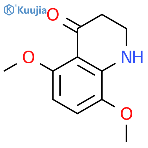 4(1H)-Quinolinone, 2,3-dihydro-5,8-dimethoxy- structure