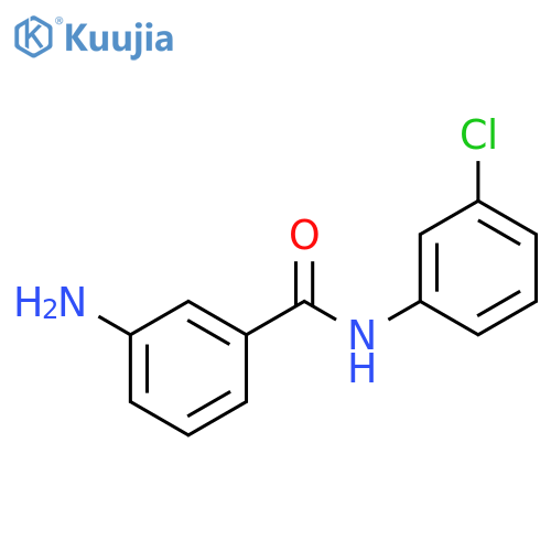 3-Amino-N-(3-chlorophenyl)benzamide structure