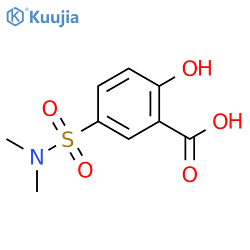 5-(Dimethylsulfamoyl)-2-hydroxybenzoic Acid structure