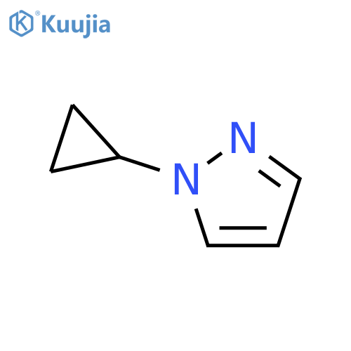 1-Cyclopropyl-1H-pyrazole structure