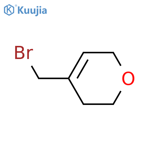 4-(bromomethyl)-3,6-dihydro-2H-pyran structure