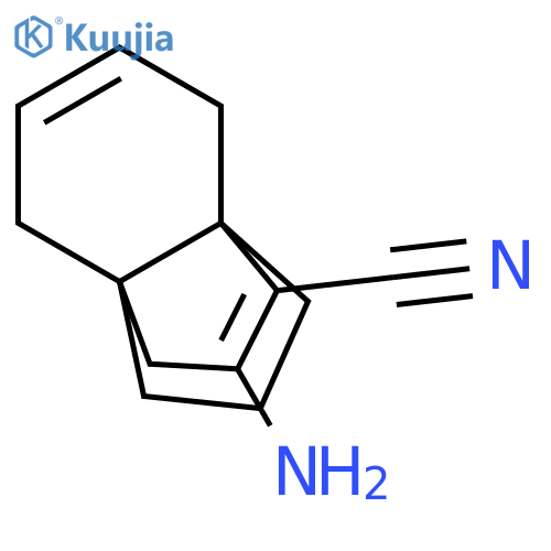 3a,7a-Propano-1H-indene-3-carbonitrile, 2-amino-4,7-dihydro- structure