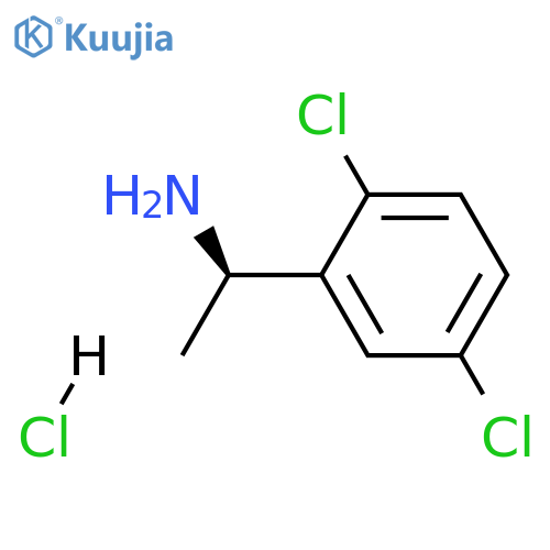(1R)-1-(2,5-DICHLOROPHENYL)ETHAN-1-AMINE HYDROCHLORIDE structure