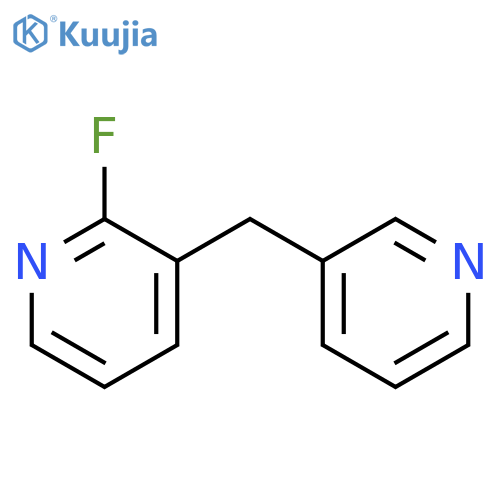 2-Fluoro-3-(pyridin-3-ylmethyl)pyridine structure